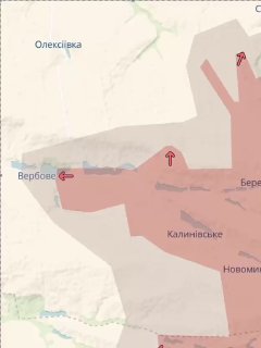 Российские силы прорвались в село Алексеевка Днепропетровской области.