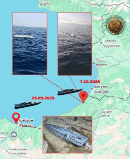 В Турции обнаружен украинский морской беспилотный аппарат.