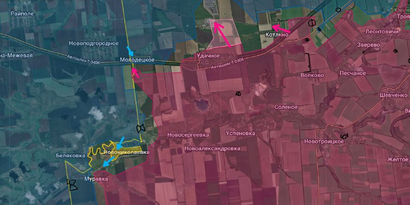 Российские войска закрепились на шахте "Покровск" и взяли под контроль Новосергеевку.