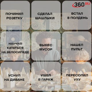 Телеканал 360 предлагает подписчикам бинго, посвященное Дню отца.