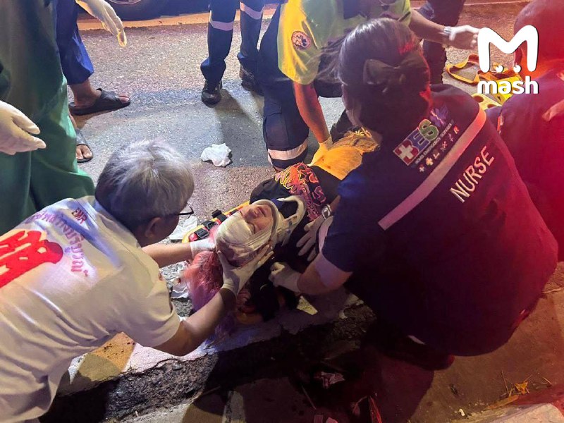 Россиянка скончалась после ДТП с торговой тележкой в Паттайе