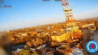 Жители Никополя сносят телевышки из-за недовольства киевским телевидением