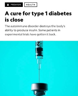 Ученые разработали терапию для лечения диабета 1 типа