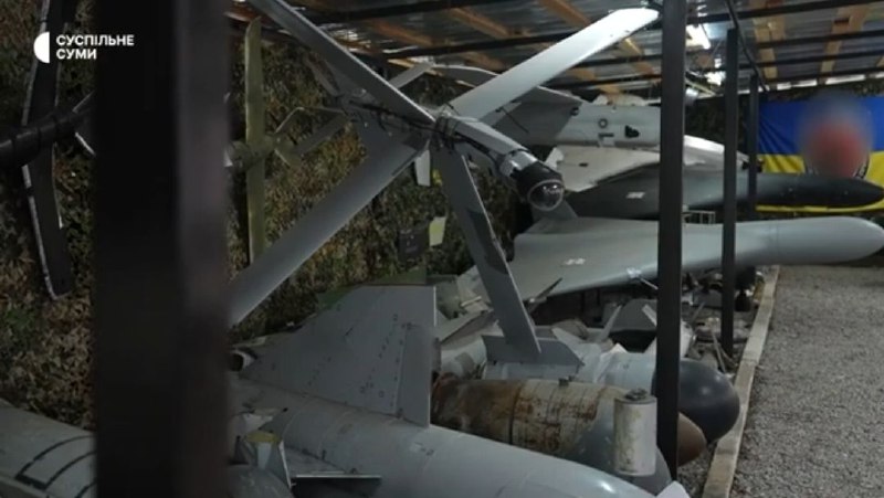 В Сумах обнаружена коллекция средств поражения