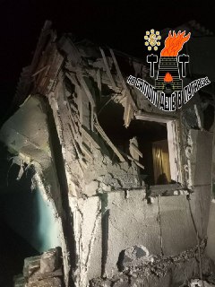 Удар БПЛА по Кировску ЛНР