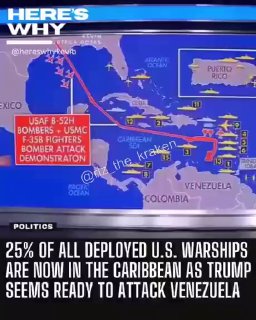 Трамп стягивает флот к Венесуэле и планирует разбросать листовки