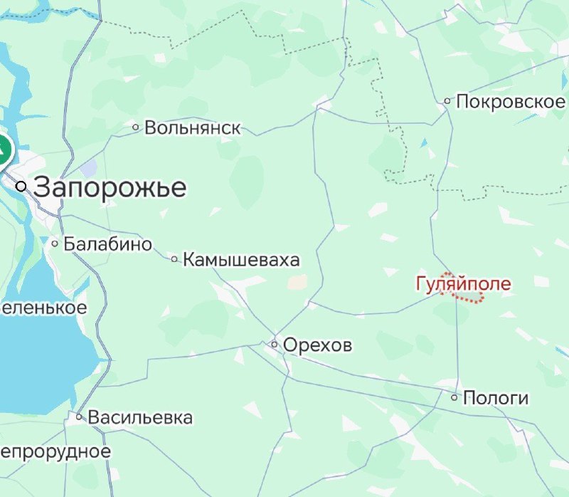 Штурм Гуляйполя российскими войсками