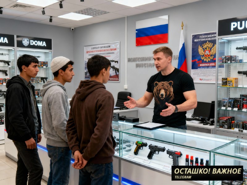 В Госдуме предложили запретить мигрантам приобретение оружия