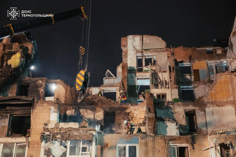 Удар по Тернополю: число погибших возросло до 34