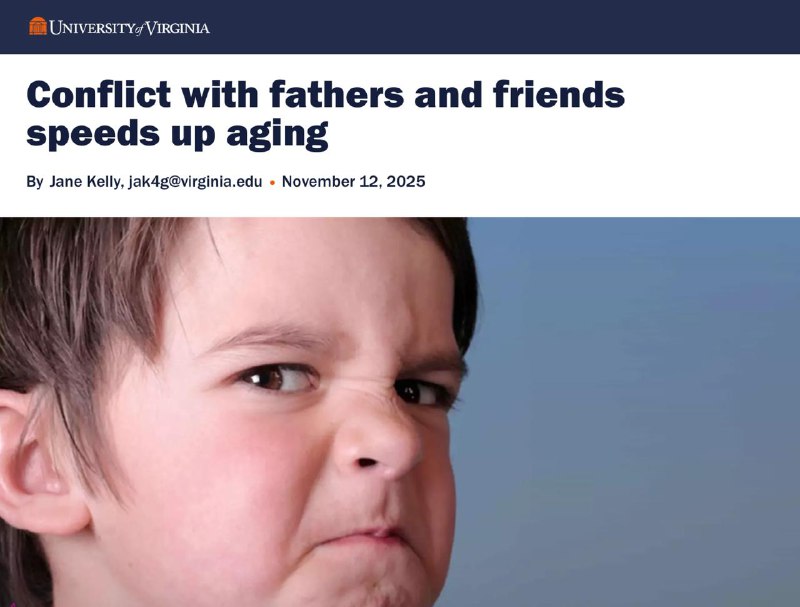 Агрессивная молодёжь стареет быстрее, показало исследование