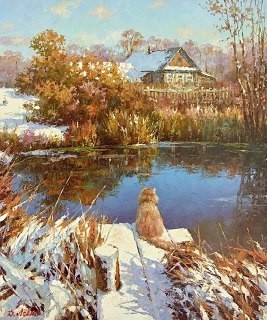 Стихотворение Арсения Тарковского "Был первый снег, как первый смех"