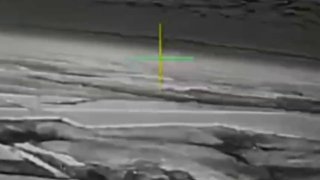 Попытка атаки ВСУ на российский вертолёт с помощью БПЛА-камикадзе