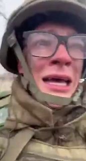 Бразильский наемник в панике после столкновения с российской артиллерией