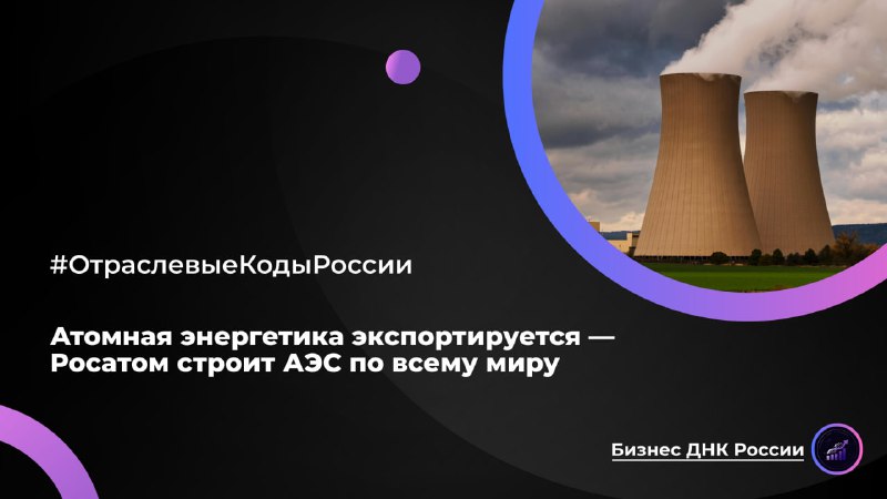 Росатом строит АЭС по всему миру, укрепляя геополитическое влияние России