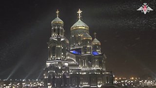В Главном храме ВС РФ отметили Рождество