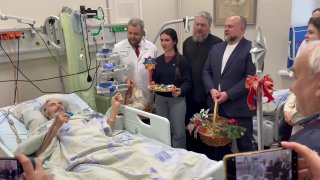 В Москве поздравили пациентов больницы с Рождеством