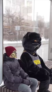 Кот Бегемот устроил праздник в Москве