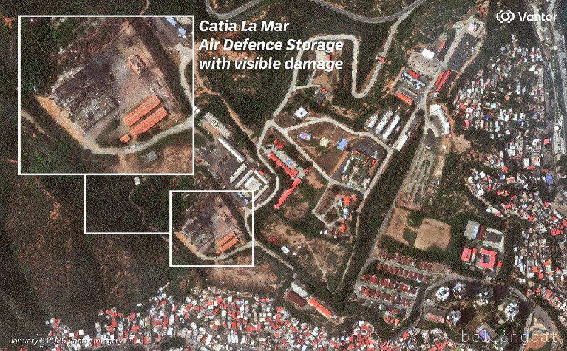 Удары по ПВО в Венесуэле: спутниковые снимки зафиксировали повреждения комплексов «Бук-М2Э»