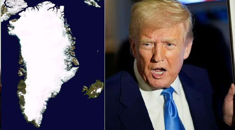 Гренландия покрыта кокаином: снимки из космоса