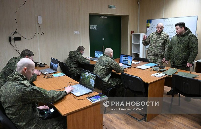 Обучение войск беспилотных систем в Московском военном округе