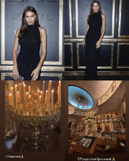 Ирина Шейк поздравила поклонников с Рождеством на русском языке