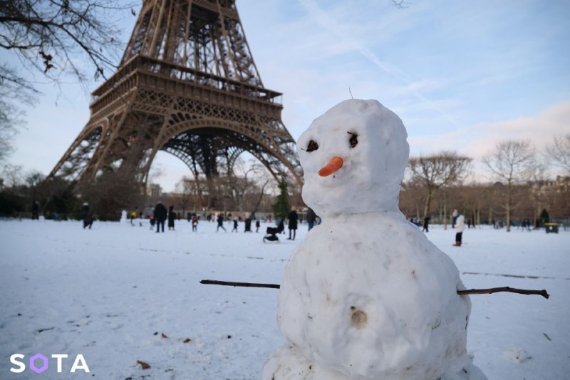 Праздничная фотогалерея из Парижа