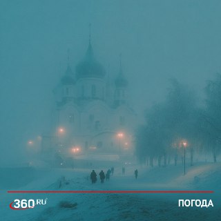 Крещенские морозы надвигаются на Москву