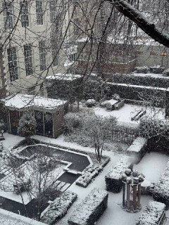 Амстердам парализован снегопадом