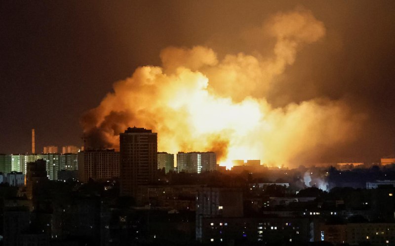 Удары по Киеву и Черному морю