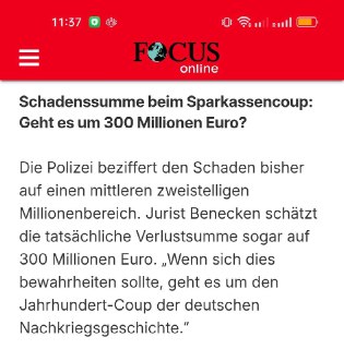 Ограбление века в Германии: похищено 300 млн евро из сейфовых ячеек