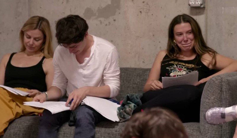 Актеры "Очень странных дел" расплакались на читке финального сценария