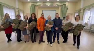 Калужское отделение "Немезида" передало сети маскировки подразделениям