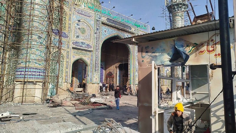 В Иране осквернили памятник религиозной фигуре во время протестов