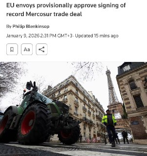 ЕС одобрил подписание торгового соглашения с Меркосур