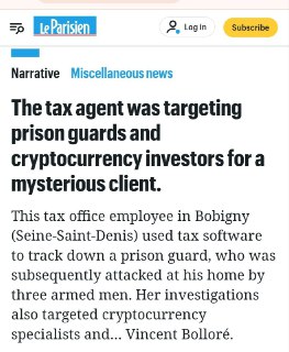Во Франции налоговая служба помогала похитителям крипты