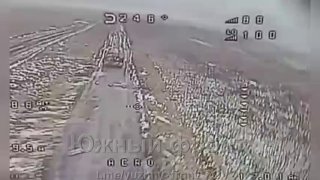 Уничтожение танка Т-72 российским дроном