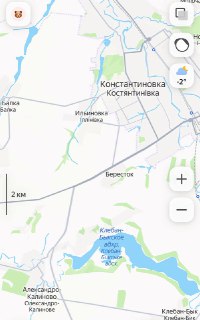 Недостоверные сообщения о продвижении на Константиновском направлении