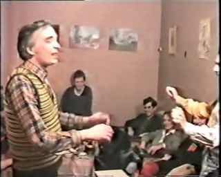 Игра в толкачики между Монастырским и Сорокиным