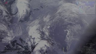 Роскосмос показал спутниковые кадры циклона «Фрэнсис»
