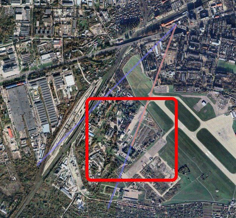 Удар «Орешником» в районе Львова