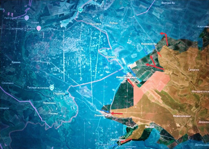 Обстановка на Изюмском направлении