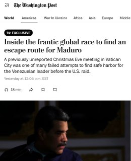 Ватикан призвал США проявить терпение в отношении Венесуэлы