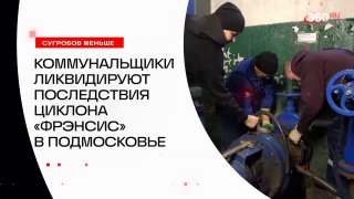 Ликвидация последствий циклона «Фрэнсис» в Подмосковье