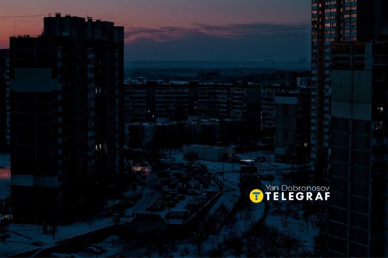 Красивый пейзаж в Киеве