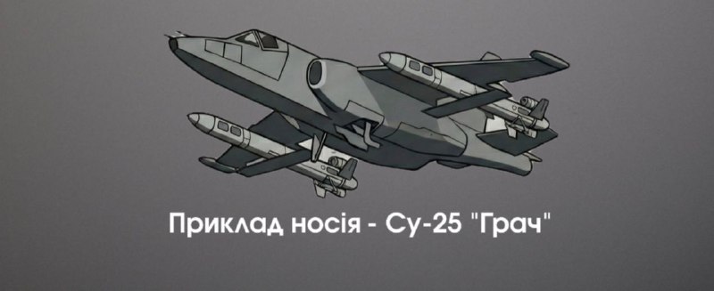 Возможное использование Су-25 для запуска дронов "Герань-5"