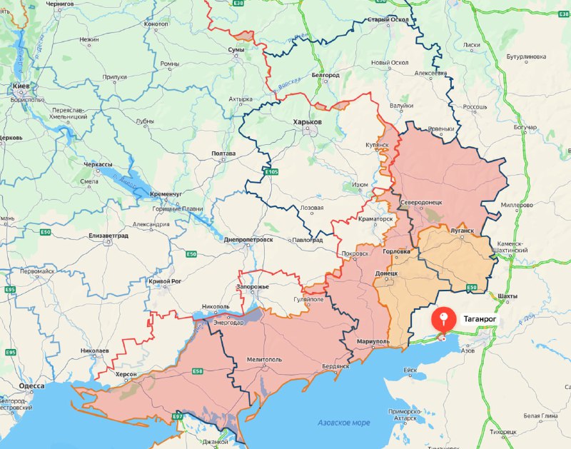 В Таганроге отражена воздушная атака